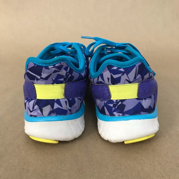 Reebok Fusion GR Running Shoes Sz 5 Purple Teal - Picture 4 of 7